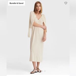 NWT NAADAM FANCY CASHMERE 100% cashmere T-SHIRT DRESS current season xs $188